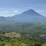 竜ヶ岳から富士山を望む